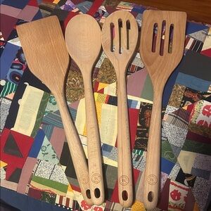 Martha Stewart Wooden Kitchen Utensil Set